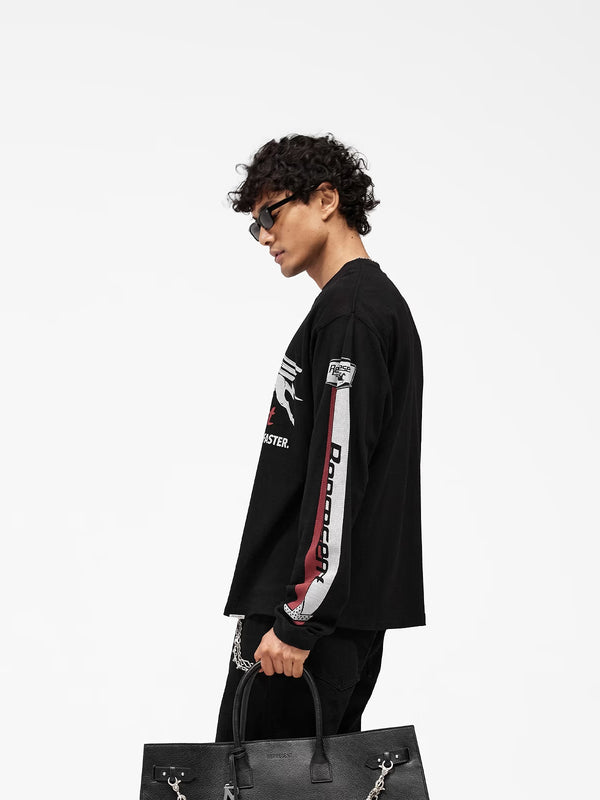 Mesh Pegasus Long Sleeve T-Shirt